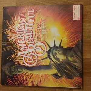 American the beautiful in musical salute to Statue of Liberty